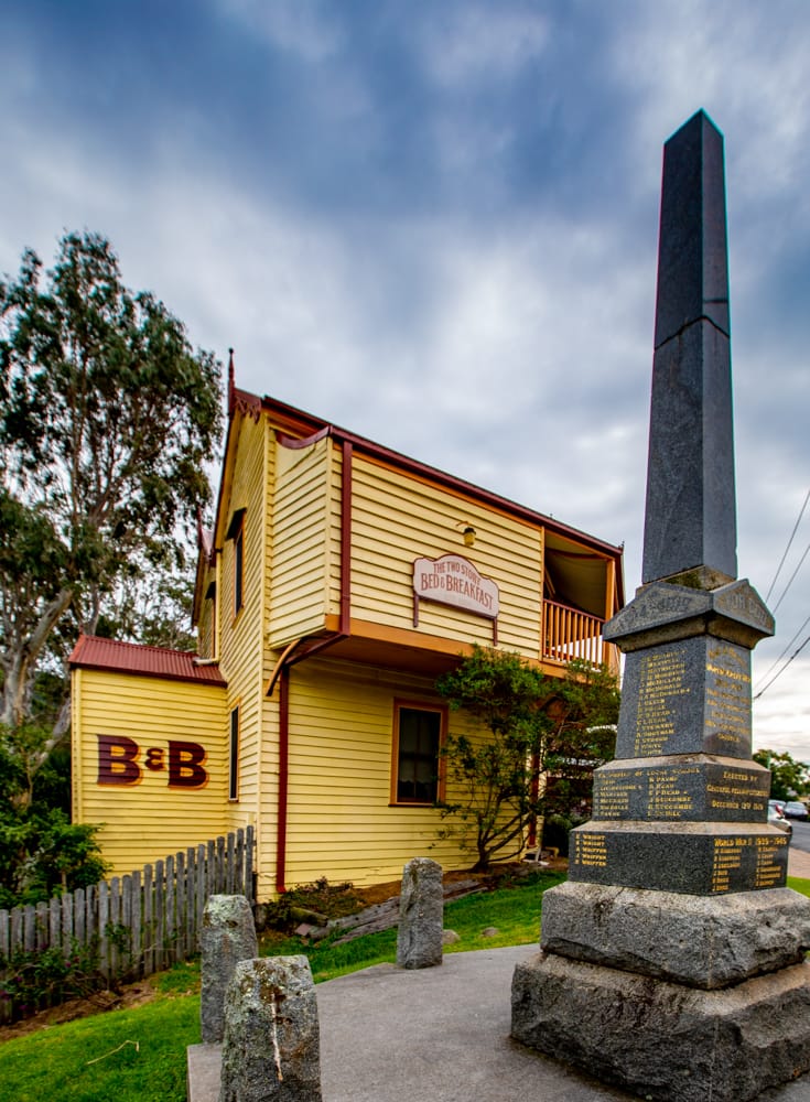 Monument  1st & 2nd World war Central Tilba New South Wales, Australia