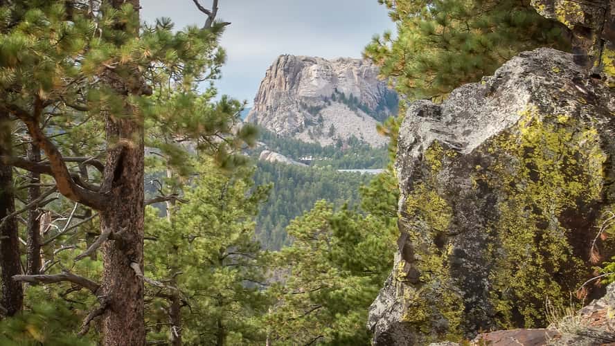 Mount Rushmore, from Norbeck Overlook
