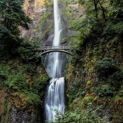 Multnomah Falls (the actual waterfall), USA