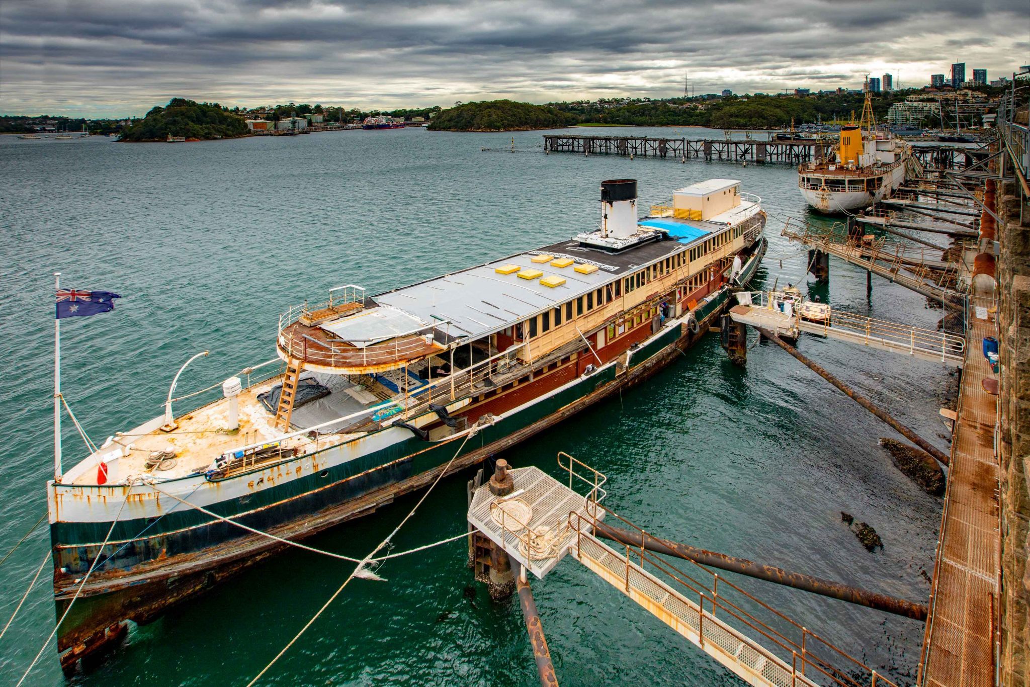 MV Baragoola The Coal Loader Ball Head Waverton NSW, Australia