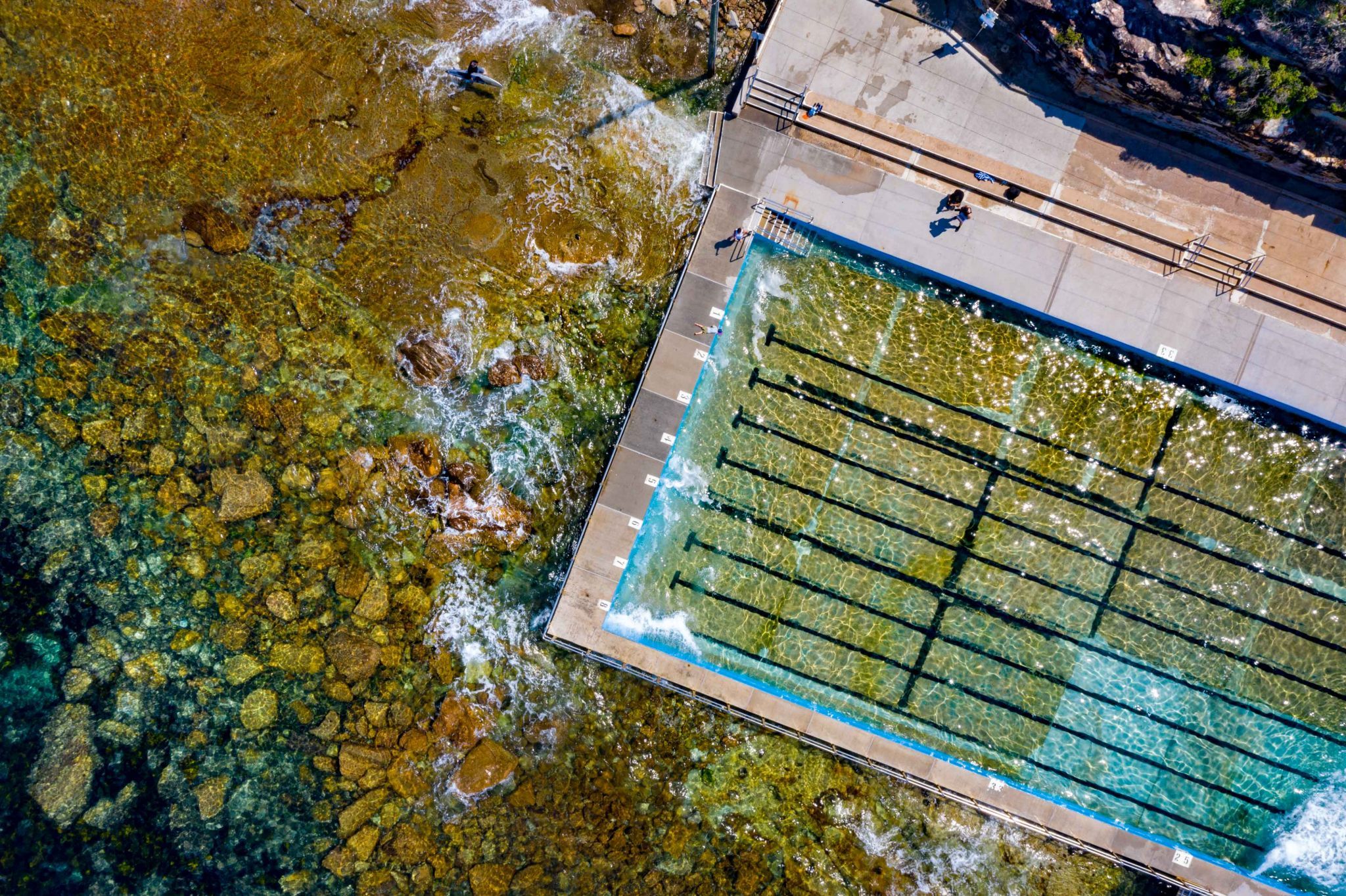 Ocean Pool Freshwater Northern Beaches Sydney NSW, Australia