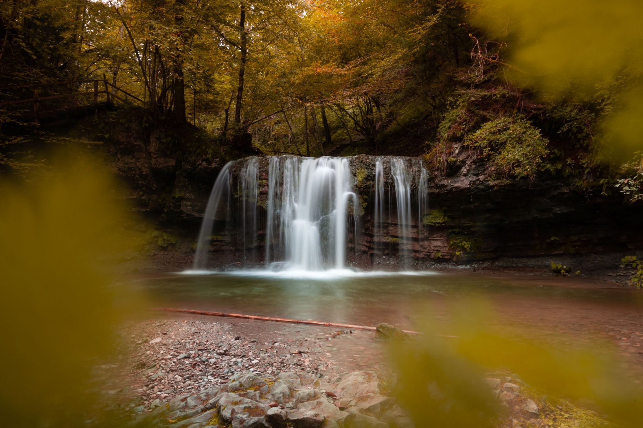 Peračica waterfall, Slovenia