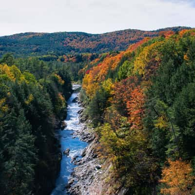 Quechee Gorge Canyon, USA