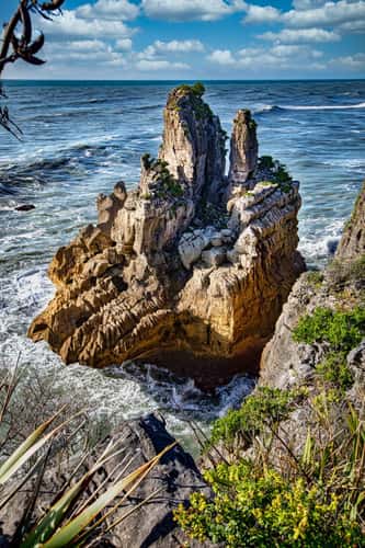 Rock Paparoa National Park West Coast South Island