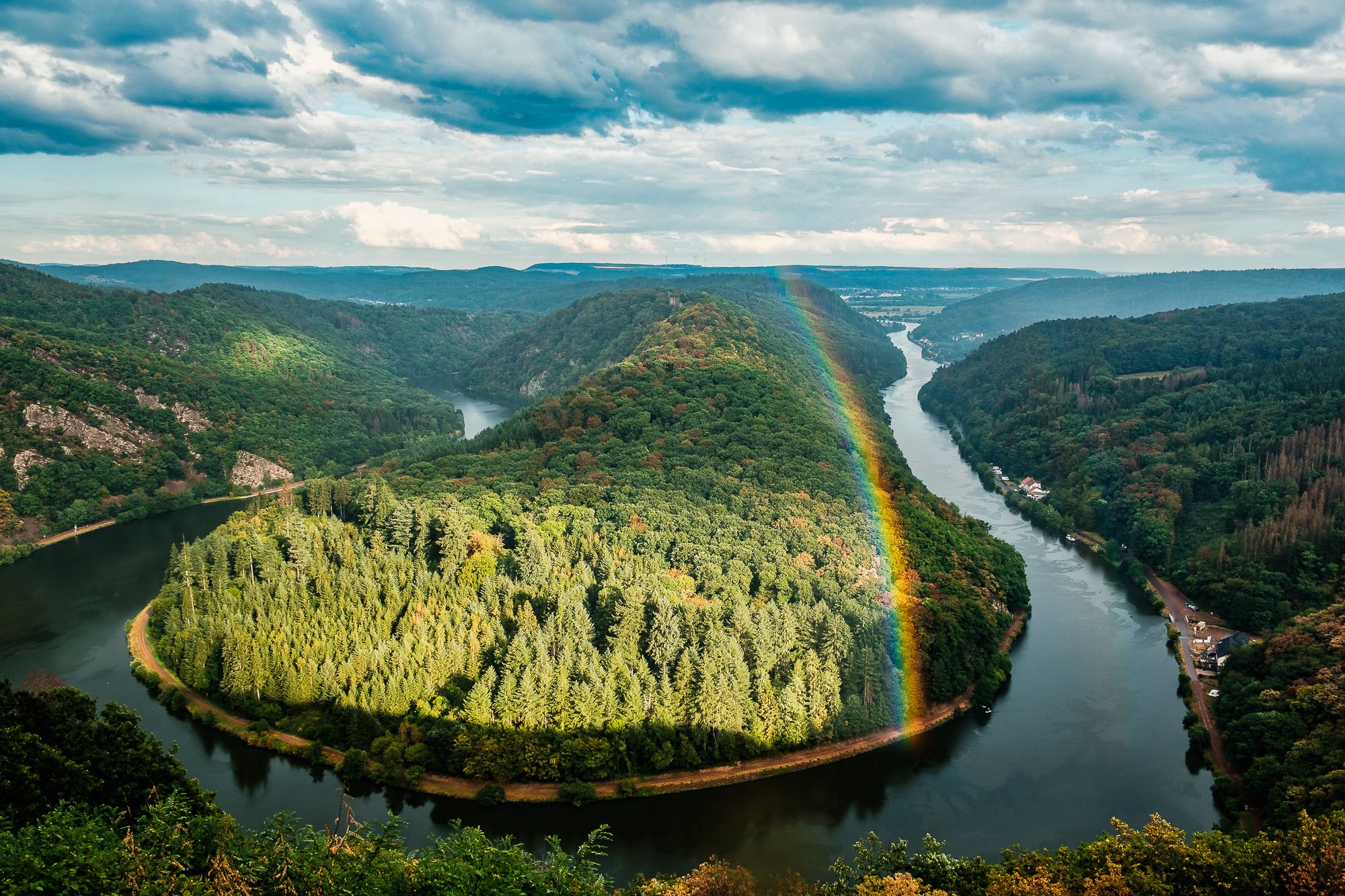 Saarschleife/Saar Loop, Mettlach, Germany