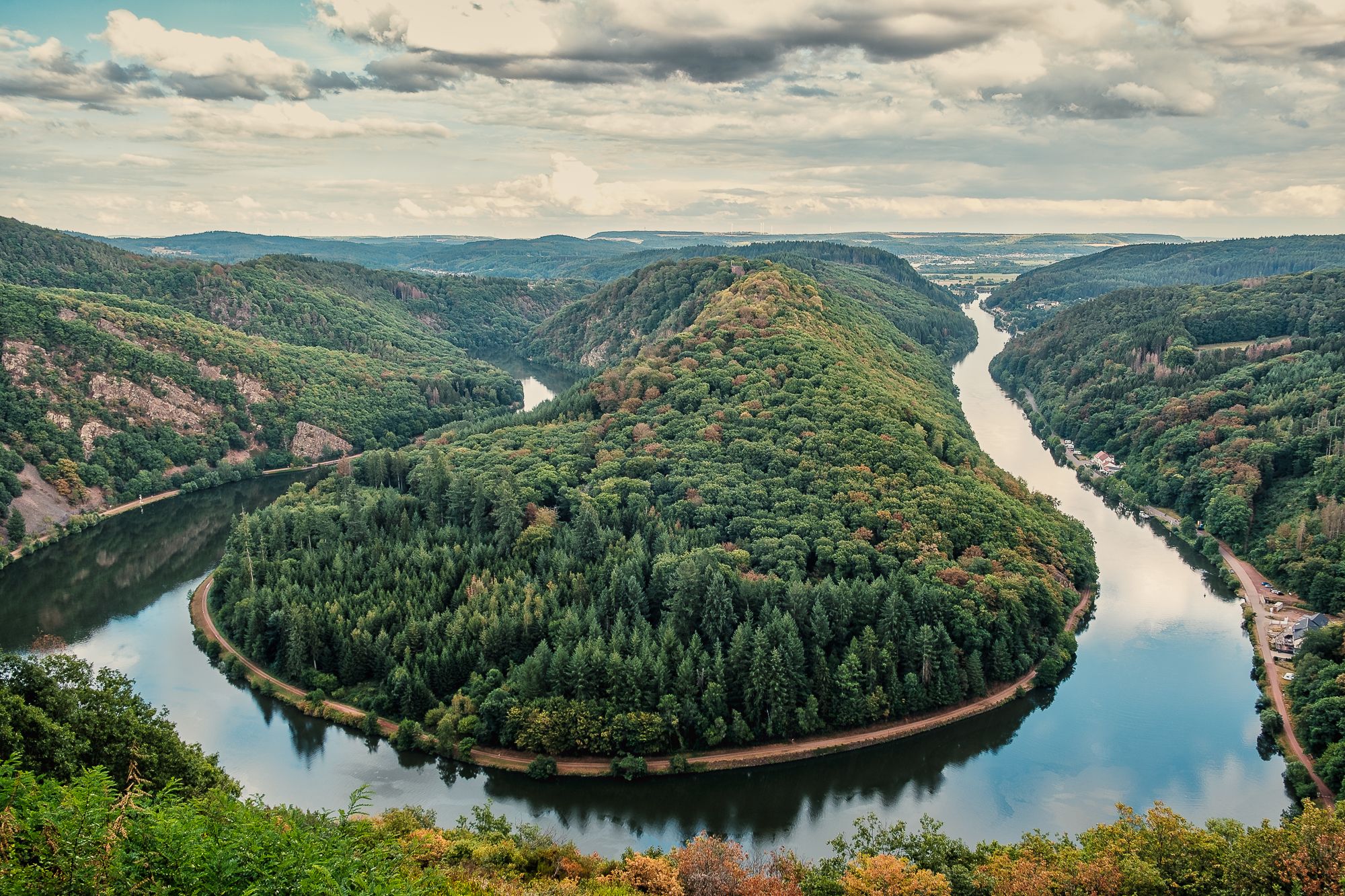 Saarschleife/Saar Loop, Mettlach, Germany
