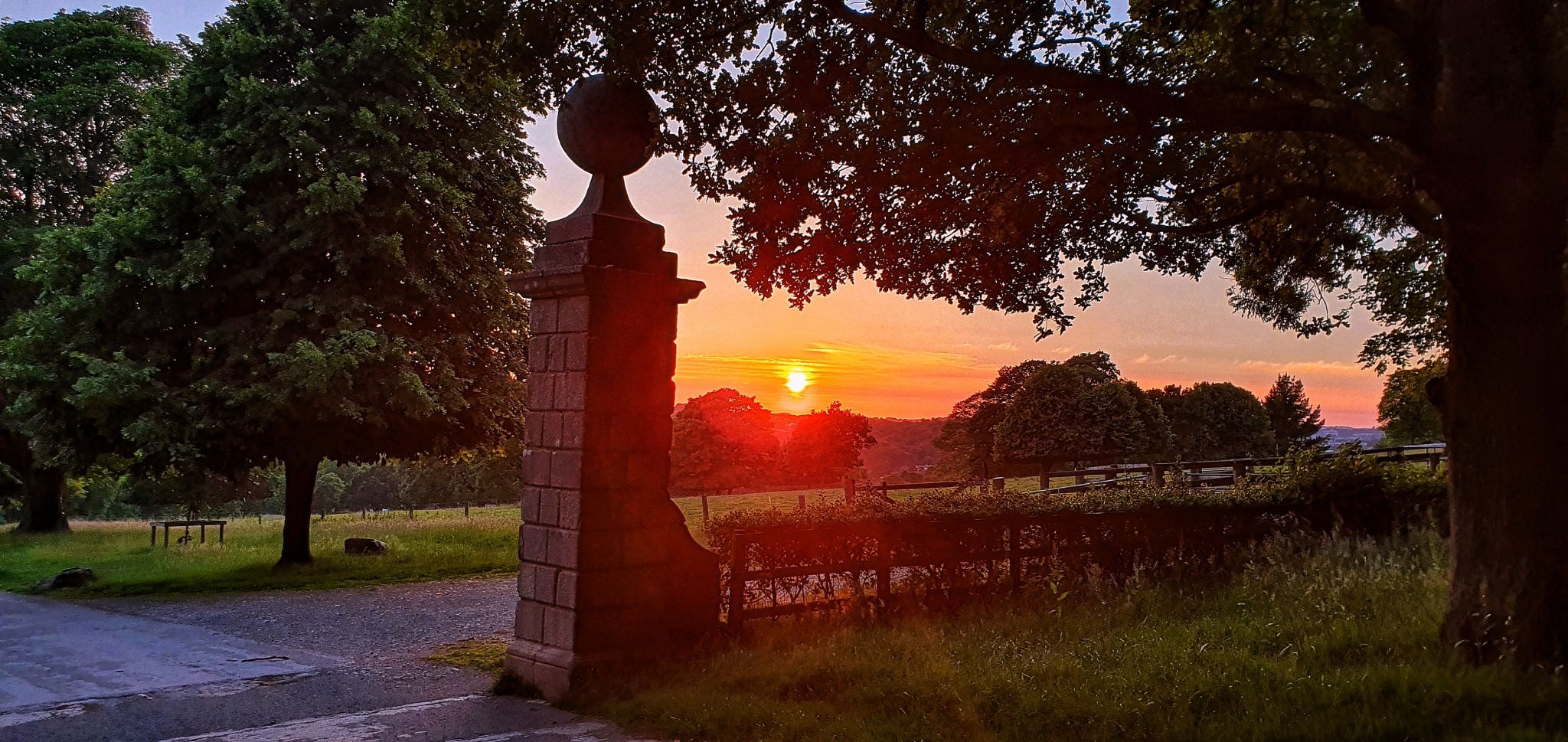 Saltram house  and river plym, United Kingdom