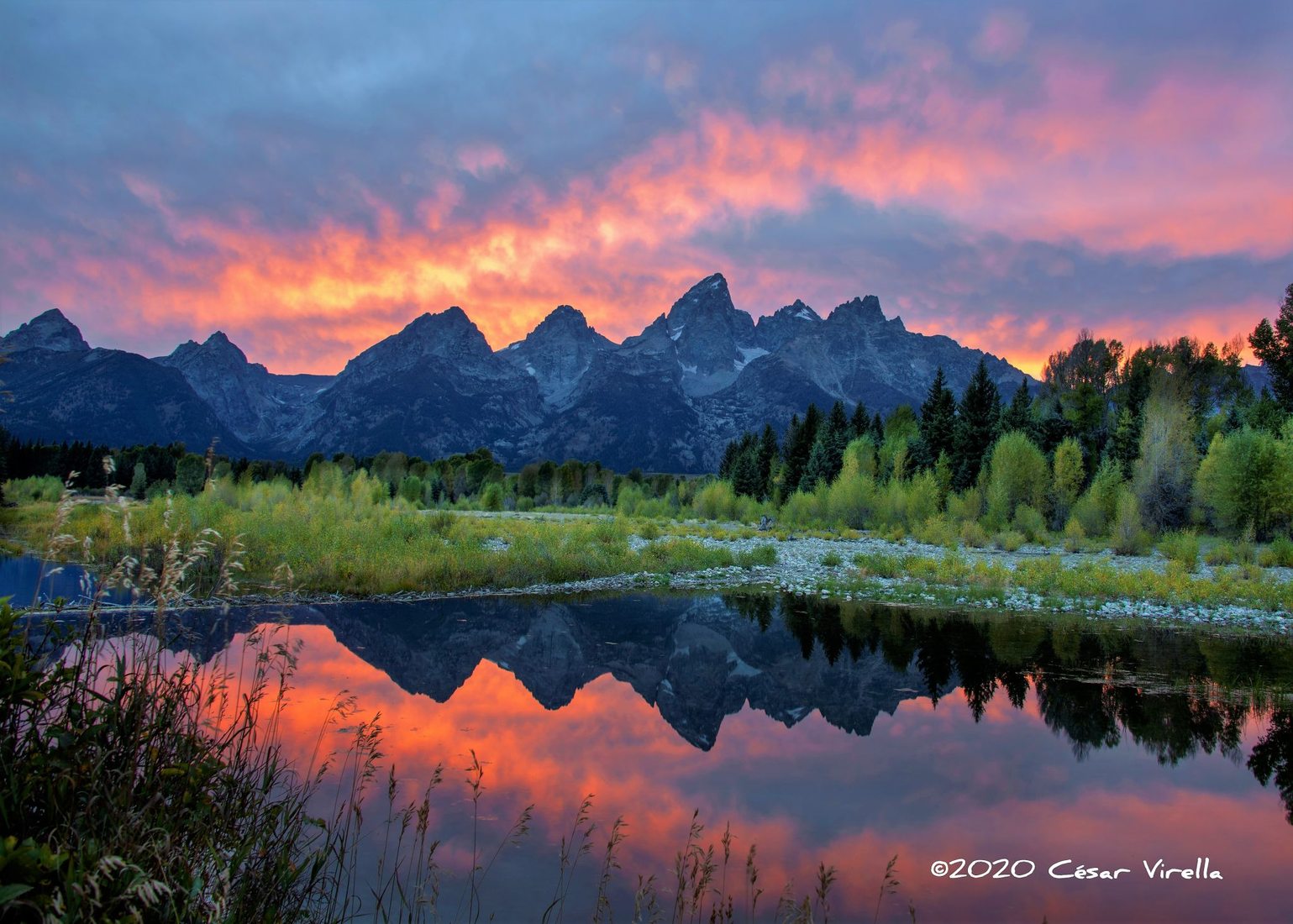 Schwabachers Landing, Wyoming, Usa