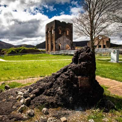 Slag heap & Blast furnace Park Lithgow New South Wales, Australia