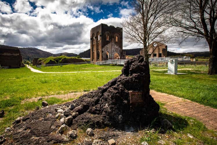 Slag heap & Blast furnace Park Lithgow New South Wales