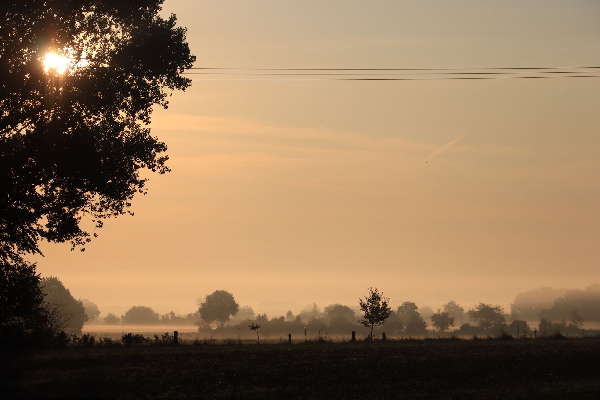 Sonnenaufgang Herkentrup, Germany