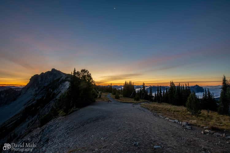 Sourdough Ridge -Mt Rainier National Park