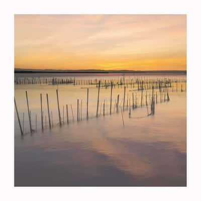 Sunset on Albufera, Spain