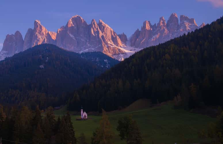 Church of St. Johann in Ranui (upper view)