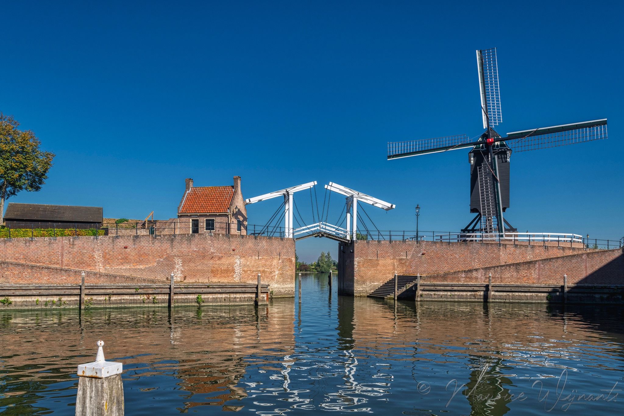 The port of Heusden, Netherlands