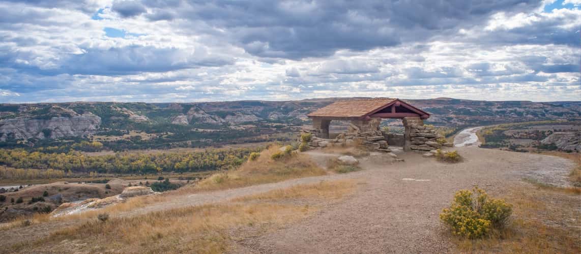 Theodore Roosevelt National Park - River Bend Overlook