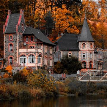Treseburg houses, Germany