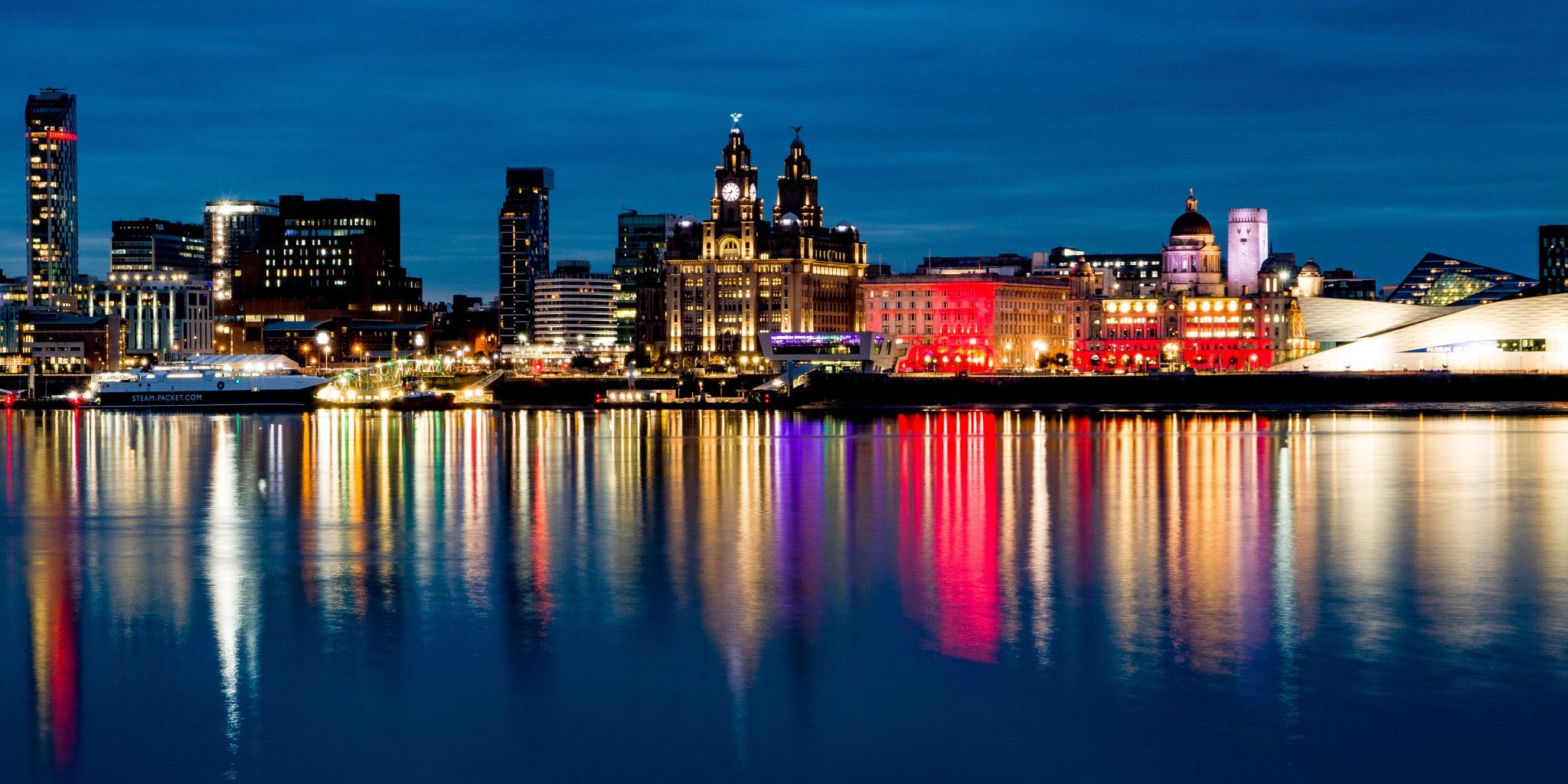 View of Liverpool, United Kingdom