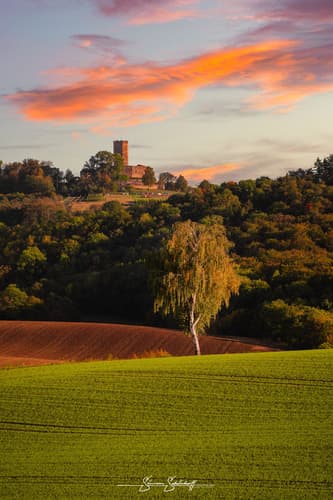 View on Burg Steinsberg