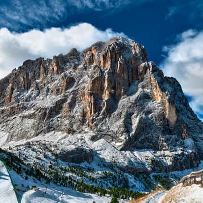 Vista dal Ciampinoi, Italy