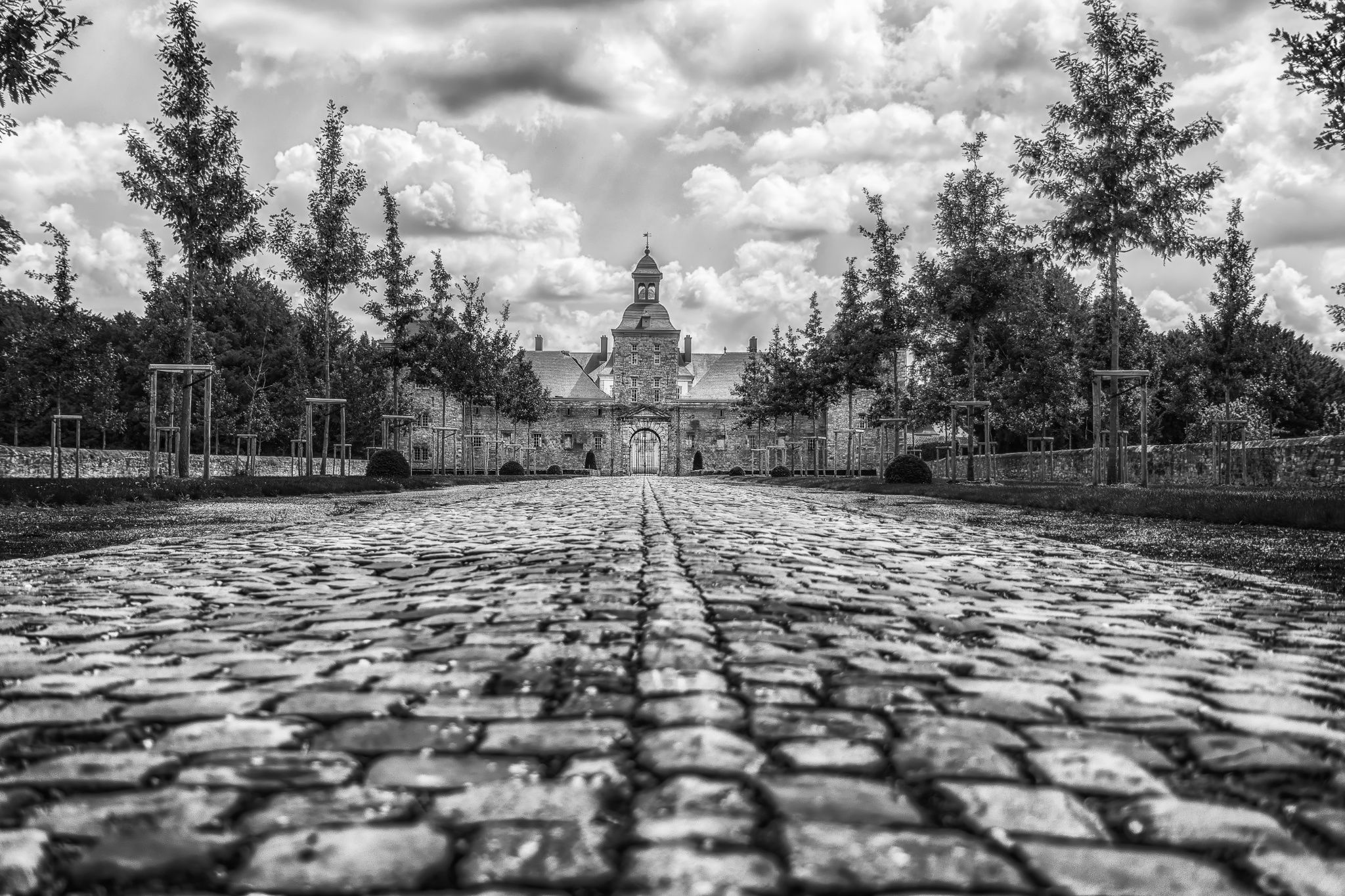 Warfusée Castle (entrance gate), Belgium
