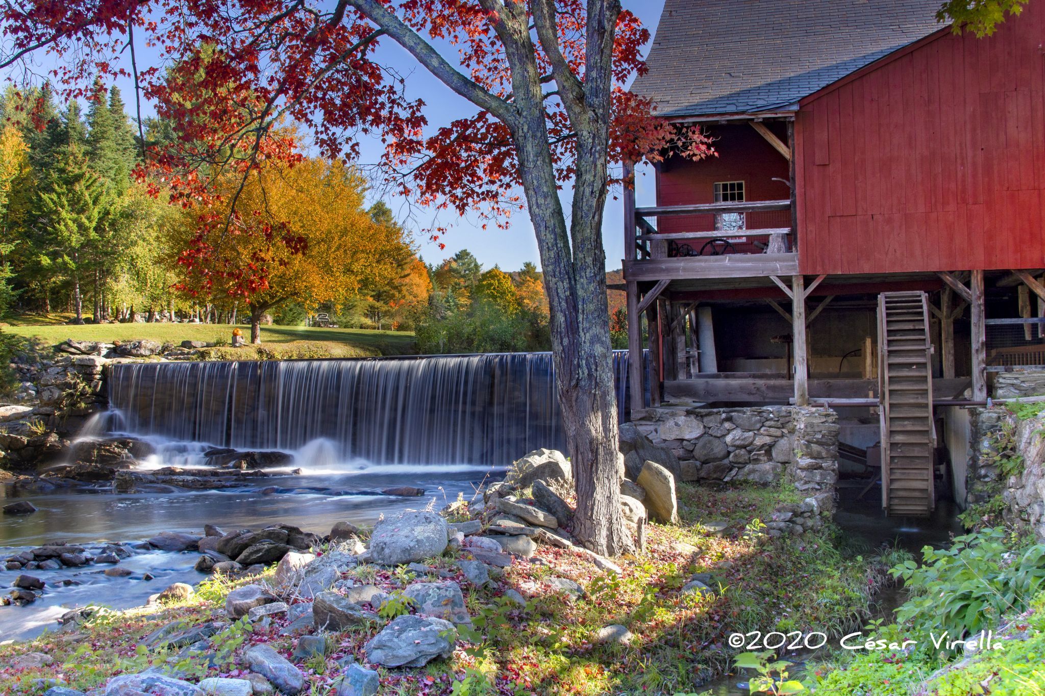 Watermill in Vermont, USA