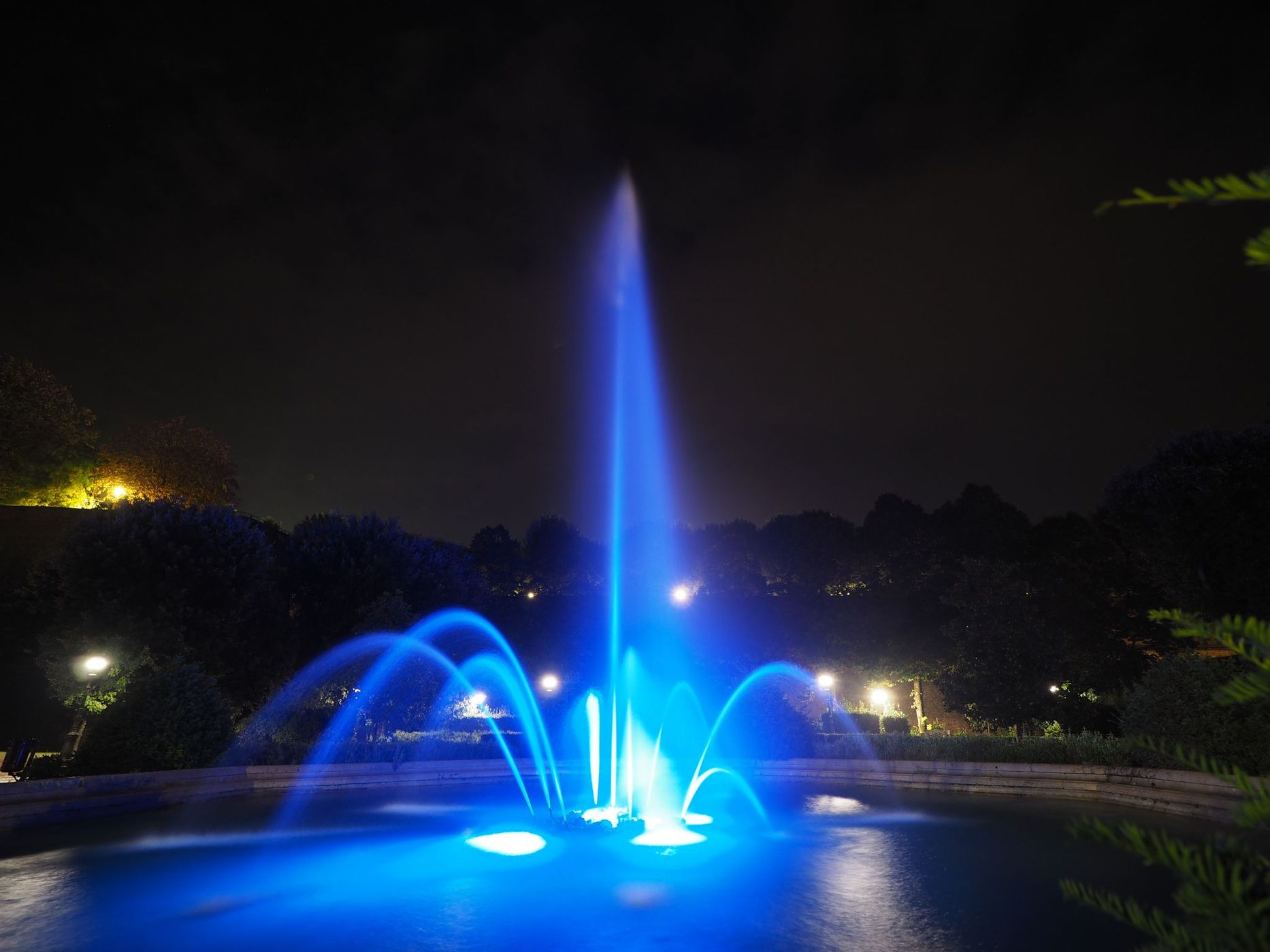 Waterspot fountain, Italy