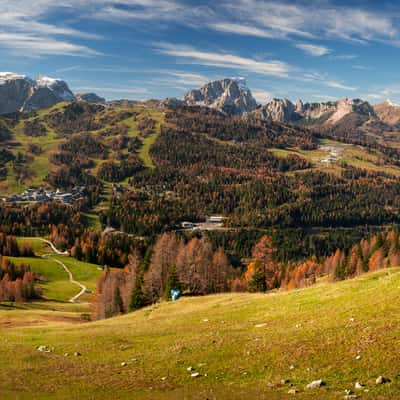 Autumn at Nassfeld pass, Austria