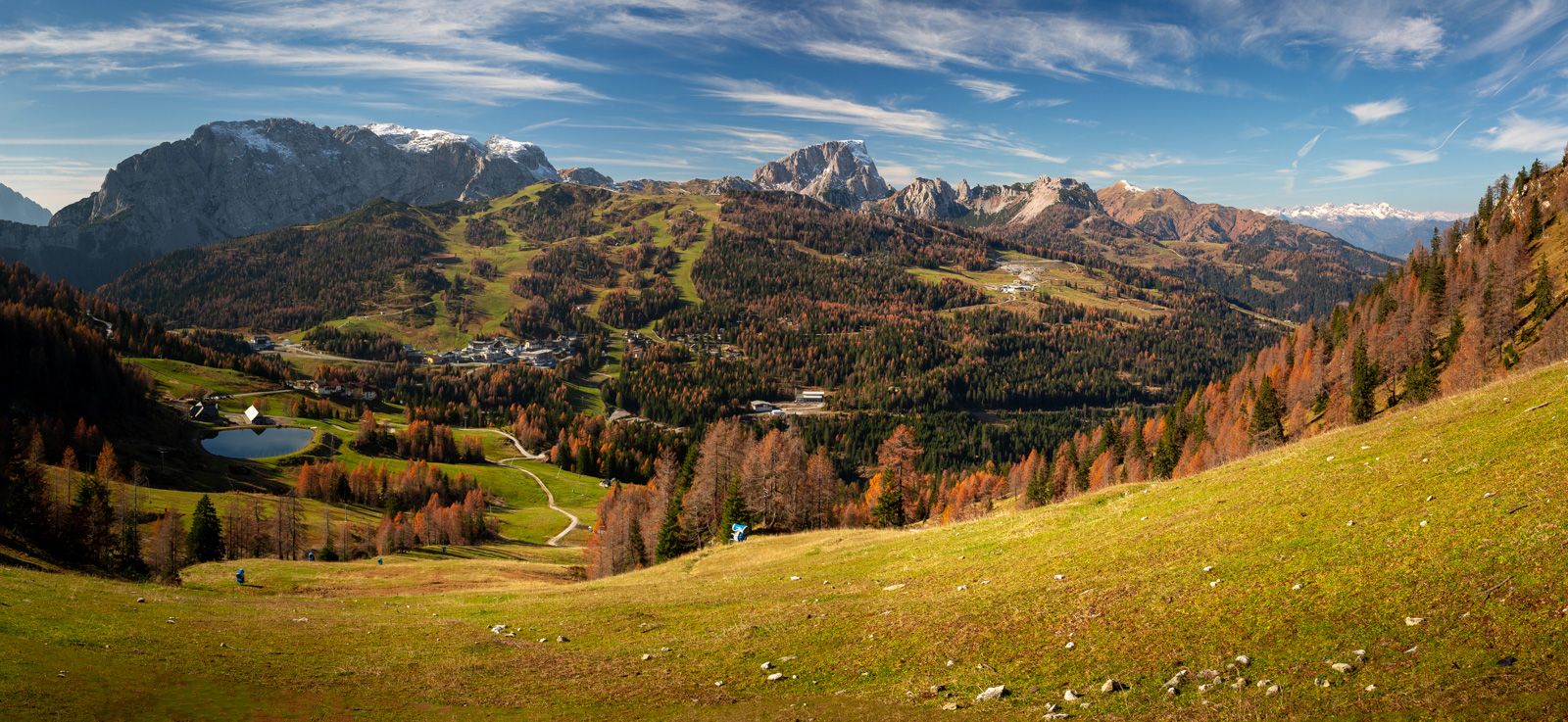 Autumn at Nassfeld pass, Austria