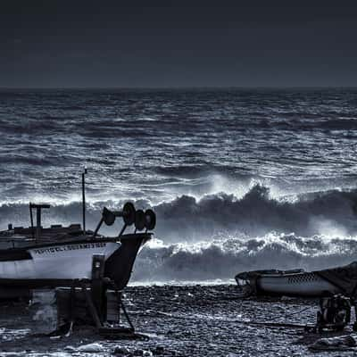 Beach near Aeropuerto de Almeria, Spain, Spain