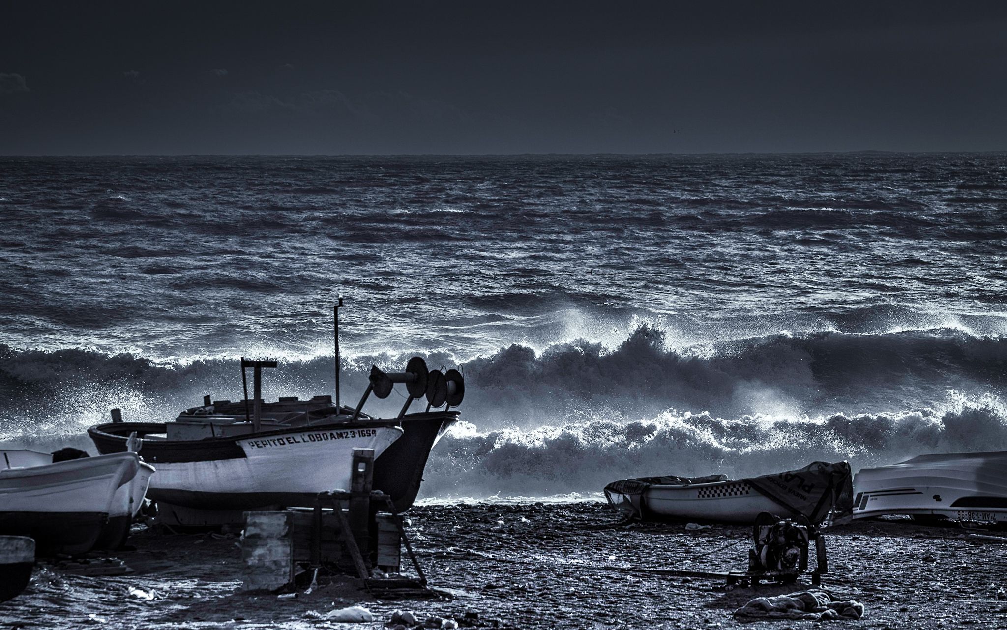 Beach near Aeropuerto de Almeria, Spain, Spain