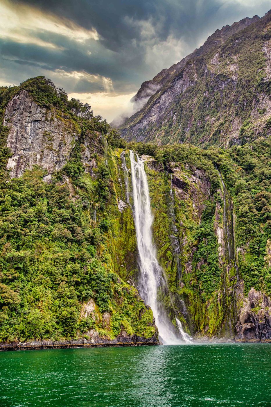 Bowen Falls, Milford Sound, South Island, New Zealand