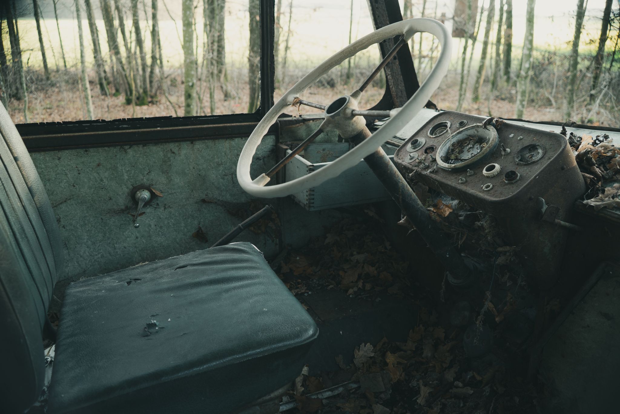 Bus Wreck, Germany