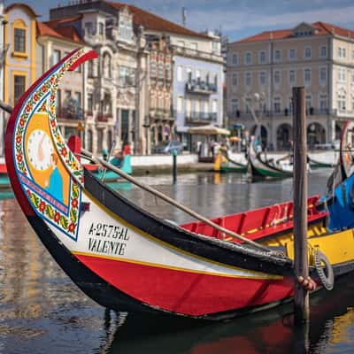 Canal central de Aveiro, Portugal