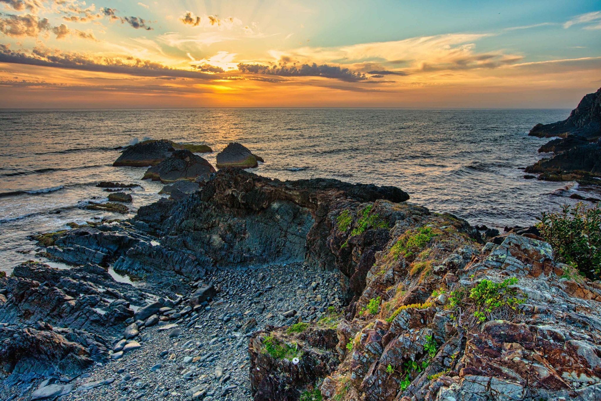 Crescent Head, sunrise, North Coast New South Wales, Australia