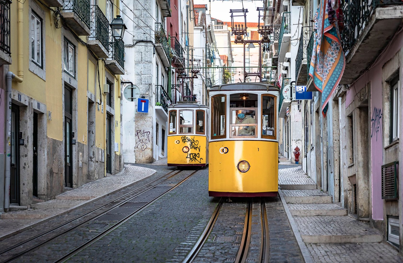 Elevador da Bica, Lisbon, Portugal