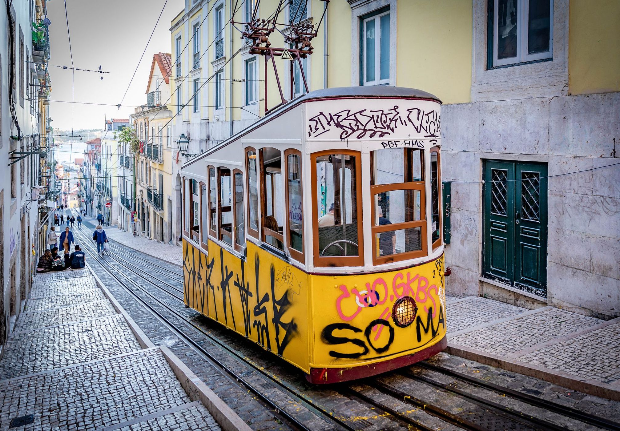 Elevador da Bica, Lisbon, Portugal