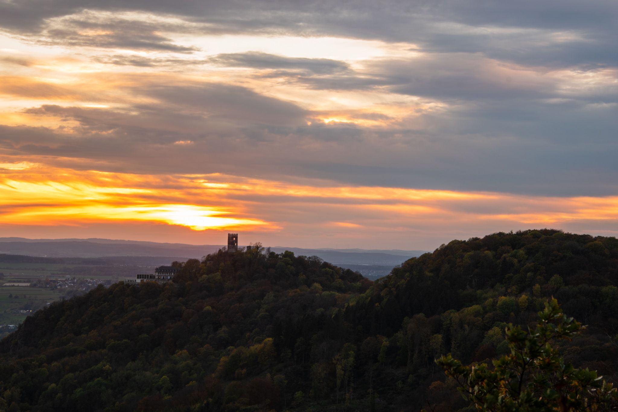 Geisberg in the Siebengebirge, Germany
