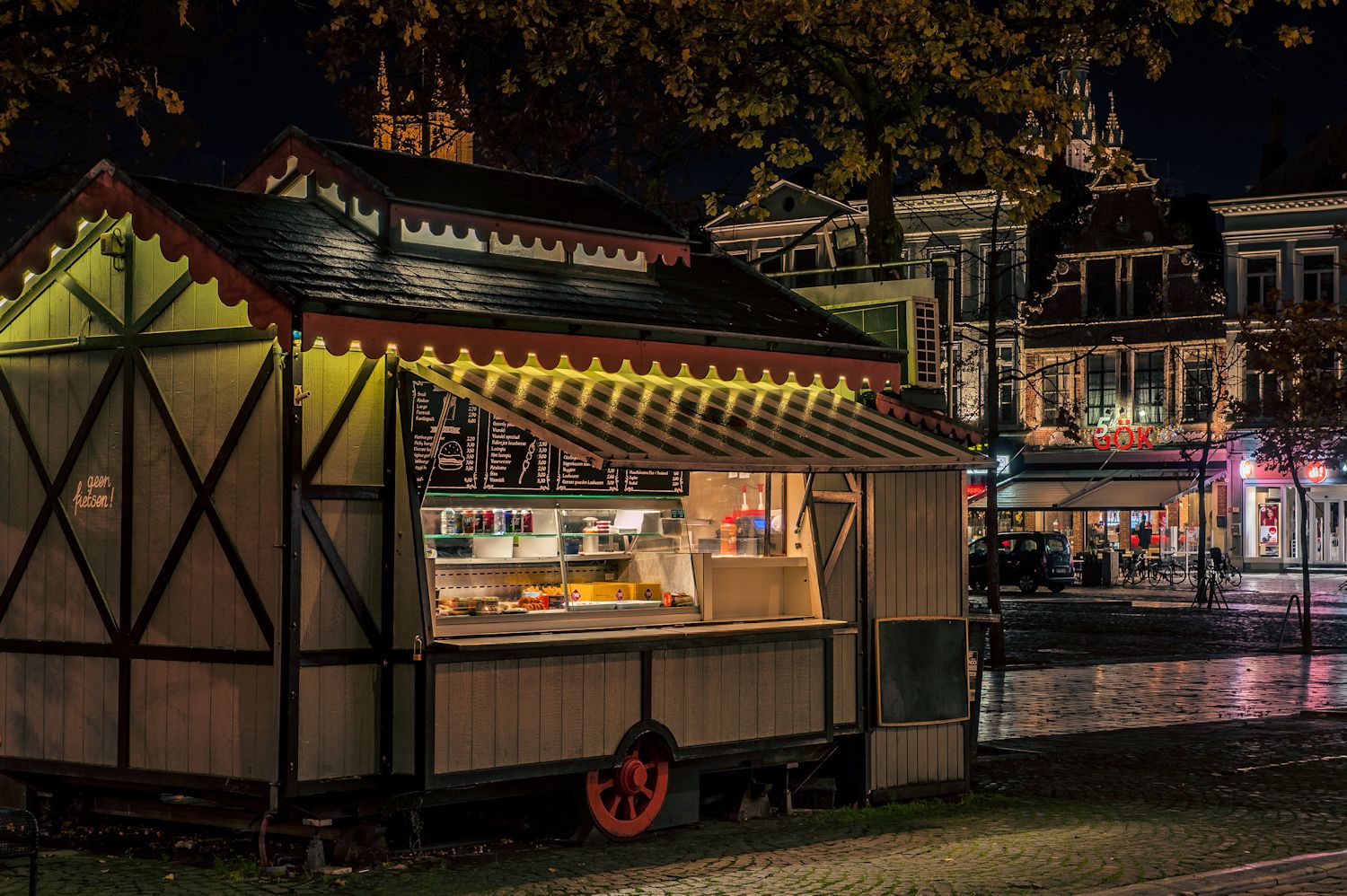 Gent at night, Belgium