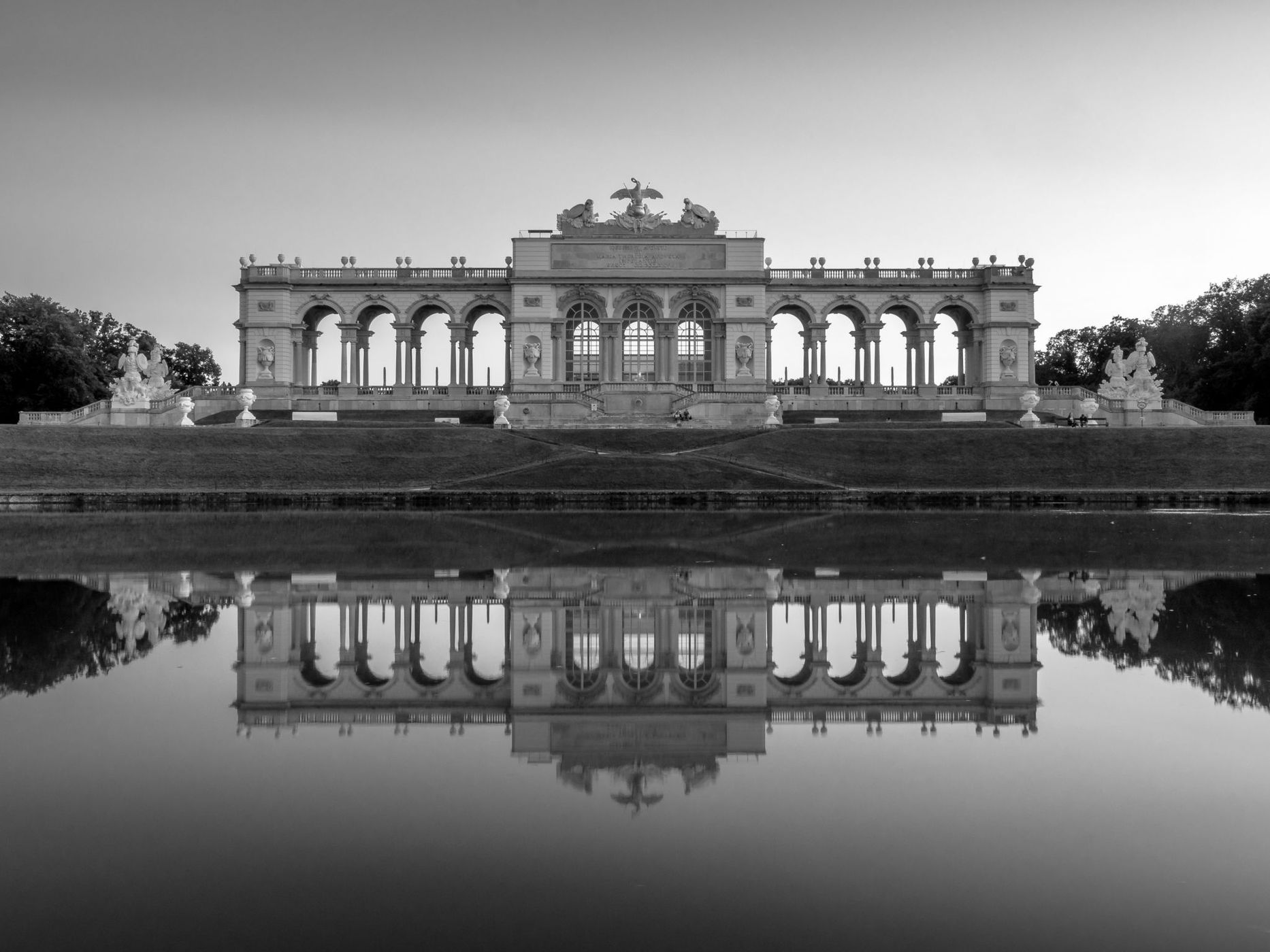 Gloriette Schönbrunn, Vienna, Austria