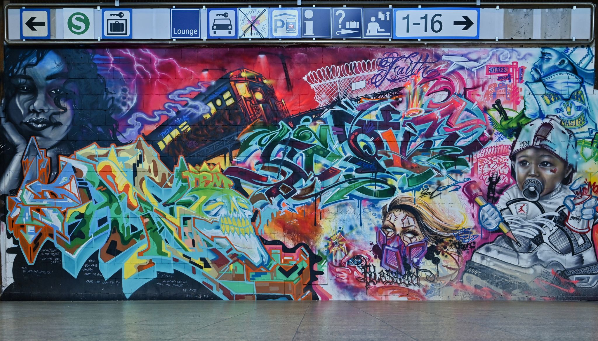 Graffiti Exhibition, Germany