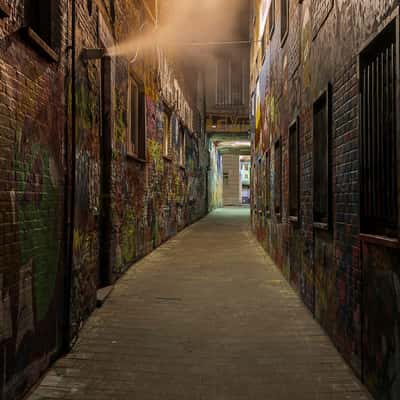 Graffitti alley, Belgium