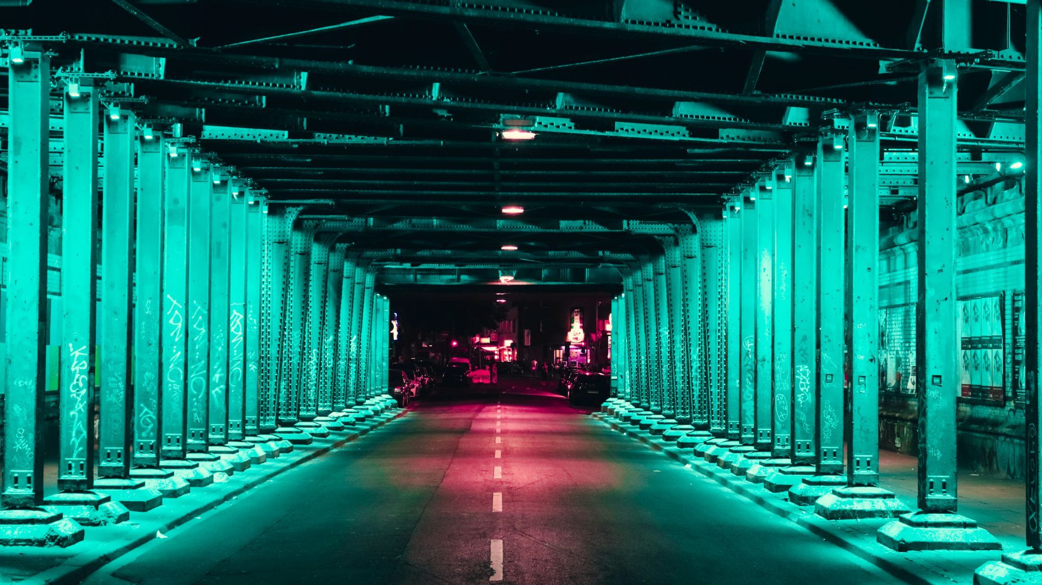 Hansaring Underbridge, Cologne, Germany