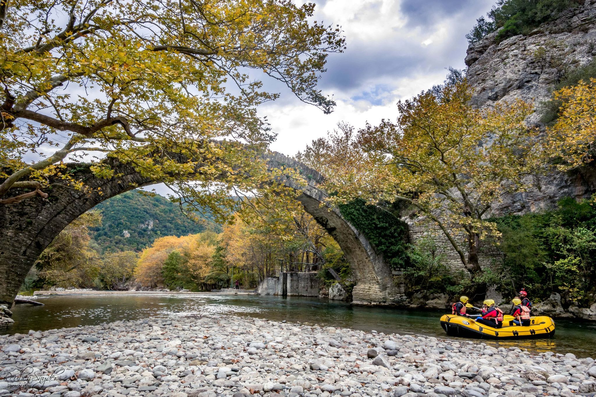Kleidonia stone bridge, Greece