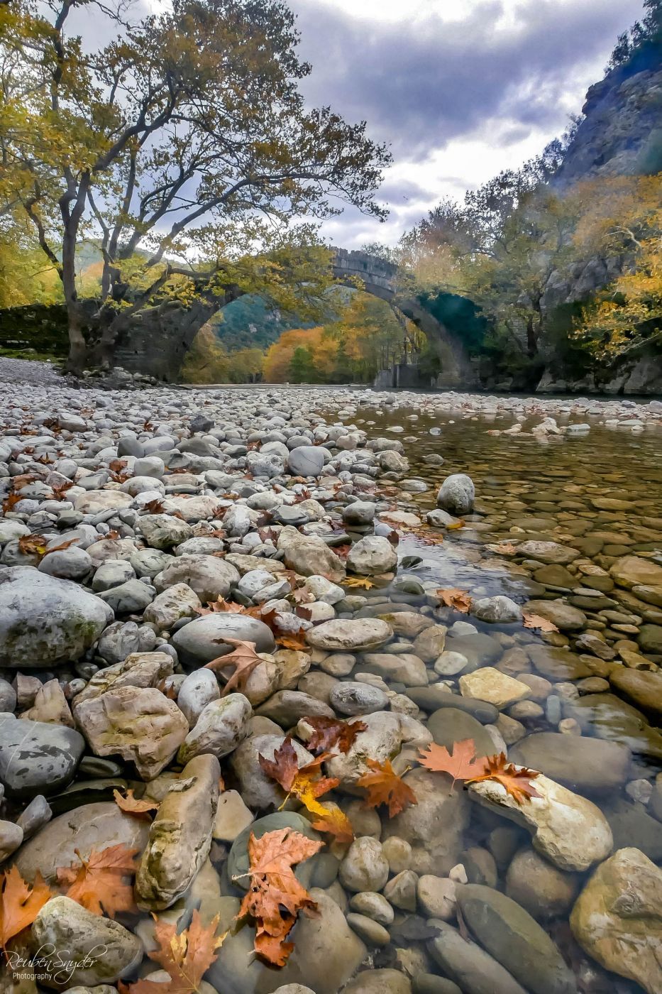 Kleidonia stone bridge, Greece