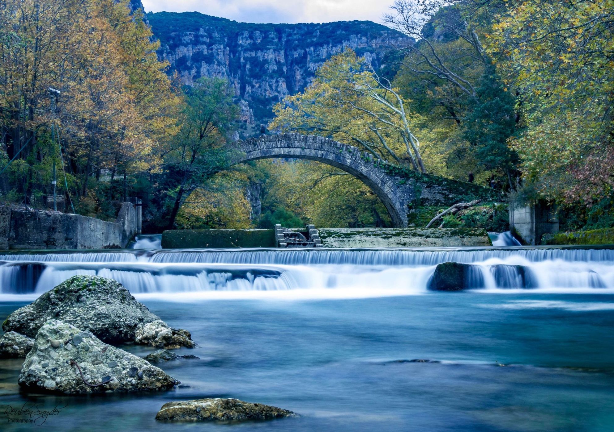 Kleidonia stone bridge, Greece