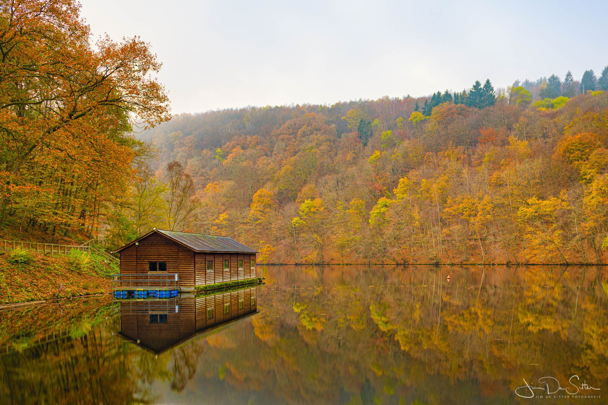 Lac de Nisramont, Belgium
