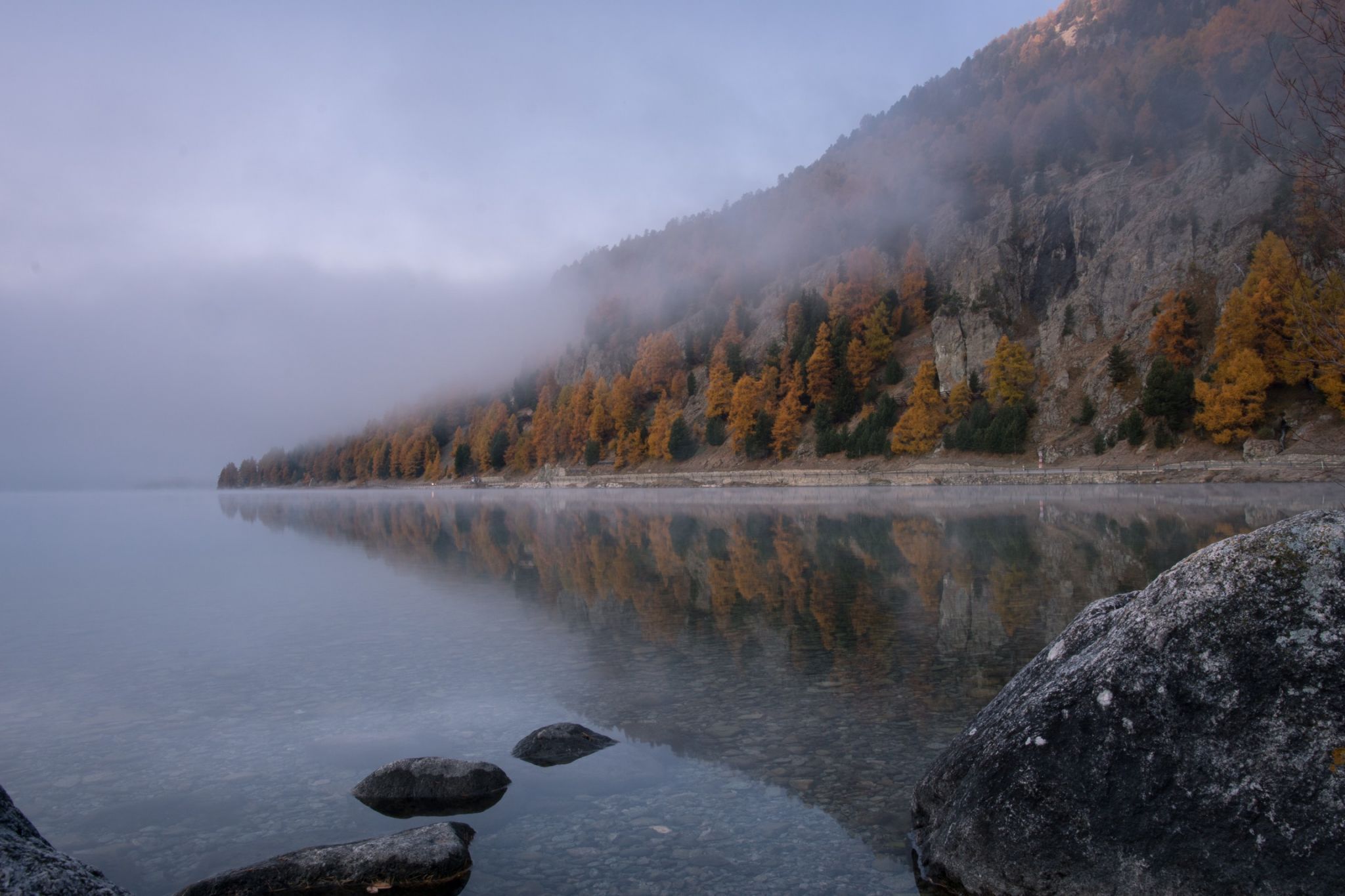 Lake Silvaplana, Pappaloù, Switzerland