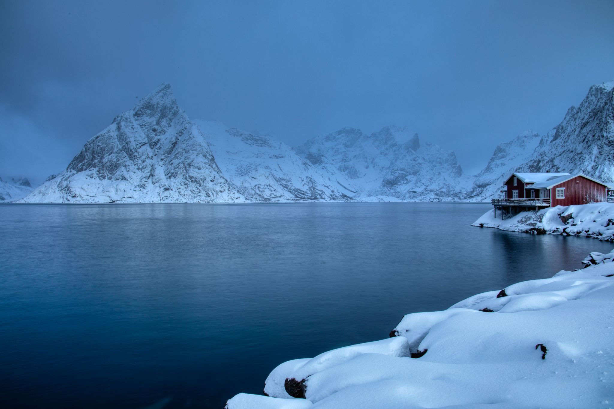 Lille Toppøya view, Lofoten, Norway