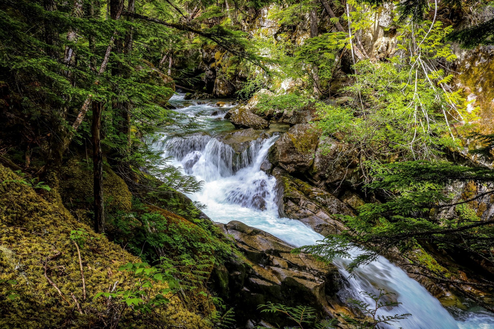 Meachen Creek Falls, Canada